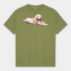 Heavyweight Cotton Unisex Garment Dyed T-Shirt Thumbnail